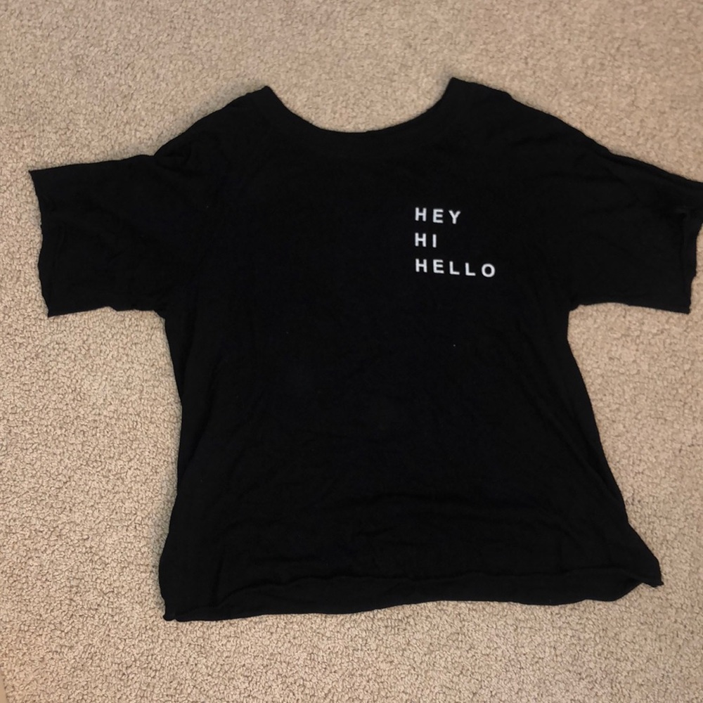 Good hYOUman Hey, Hi, Hello T-Shirt